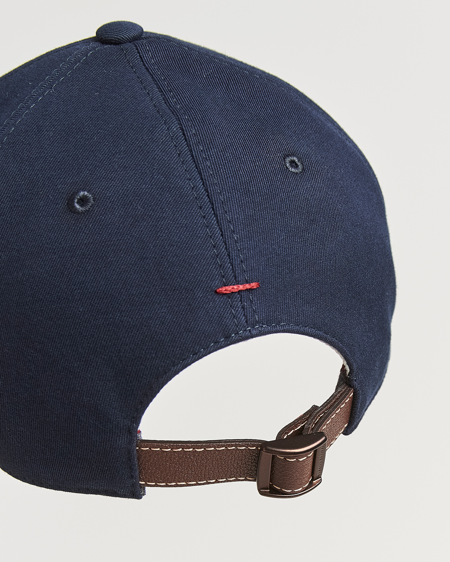 Homme | Brunello Cucinelli Twill Cotton Baseball Cap Navy | Brunello Cucinelli | Twill Cotton Baseball Cap Navy