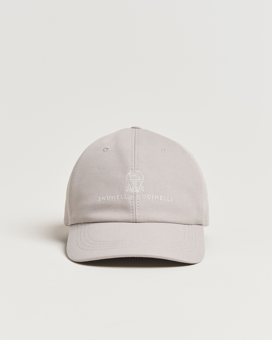 Homme | Brunello Cucinelli Cotton Baseball Cap Beige | Brunello Cucinelli | Cotton Baseball Cap Beige