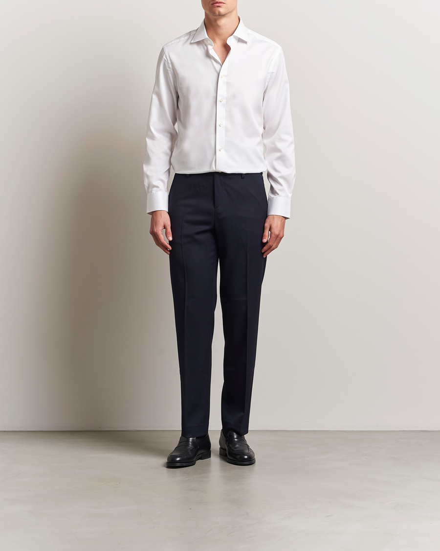 Homme | Chemises | Charles Tyrwhitt | Egyptian Cotton Twill Shirt White