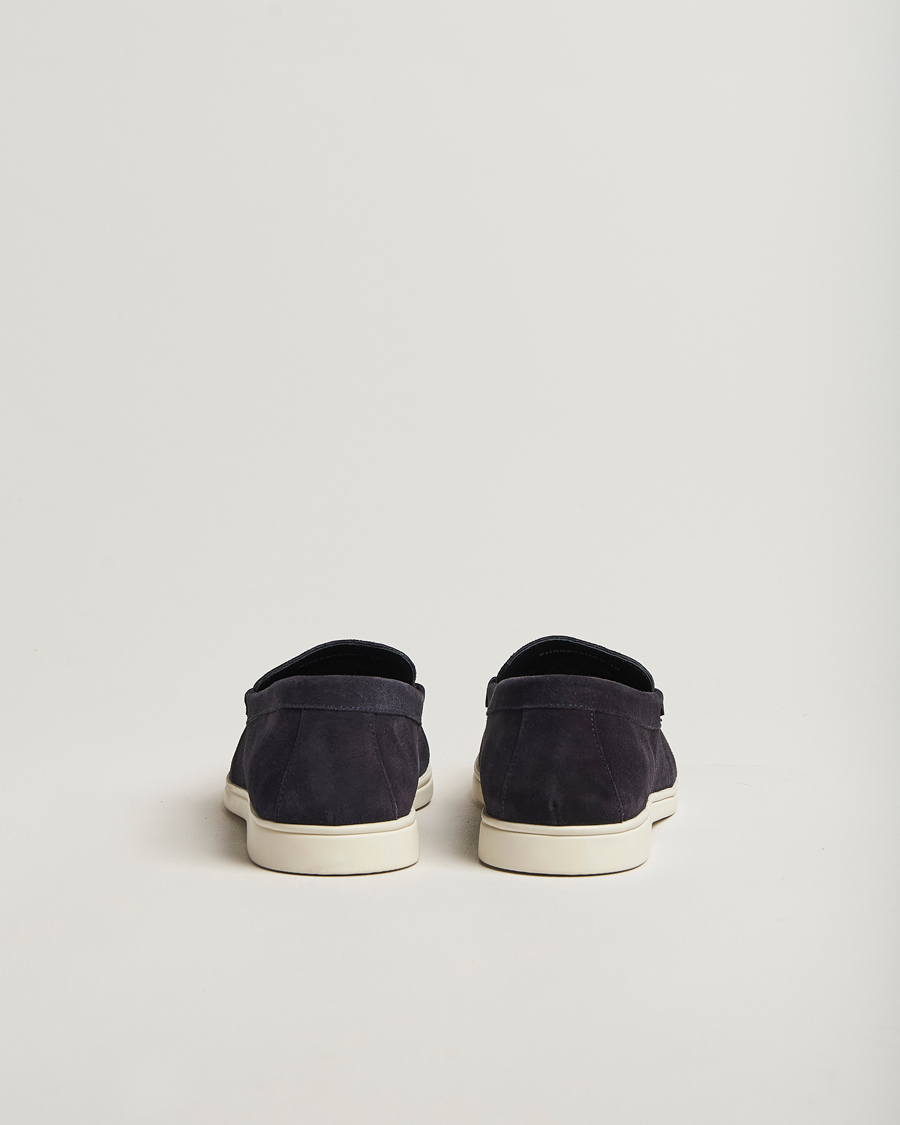 Homme | Charles Tyrwhitt Suede Slip On Loafers Navy | Charles Tyrwhitt | Suede Slip On Loafers Navy