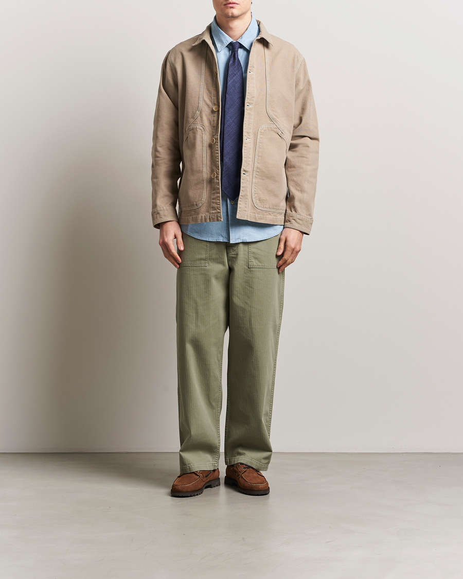 Homme | Chemises | Forét | Berry Canvas Overshirt Khaki