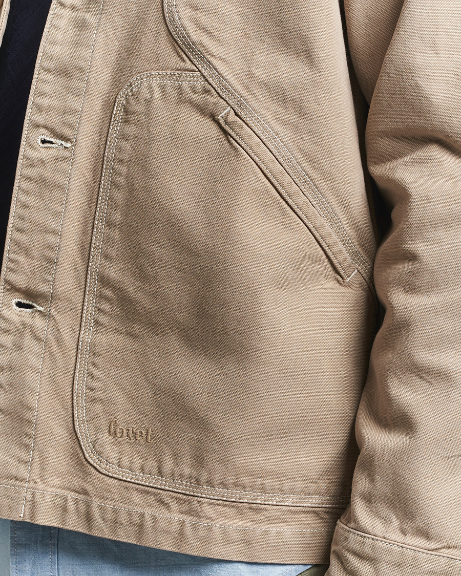 Homme | Chemises | Forét | Berry Canvas Overshirt Khaki