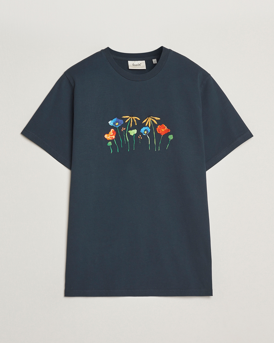 Homme | T-shirts | Forét | Botanic T-Shirt Navy