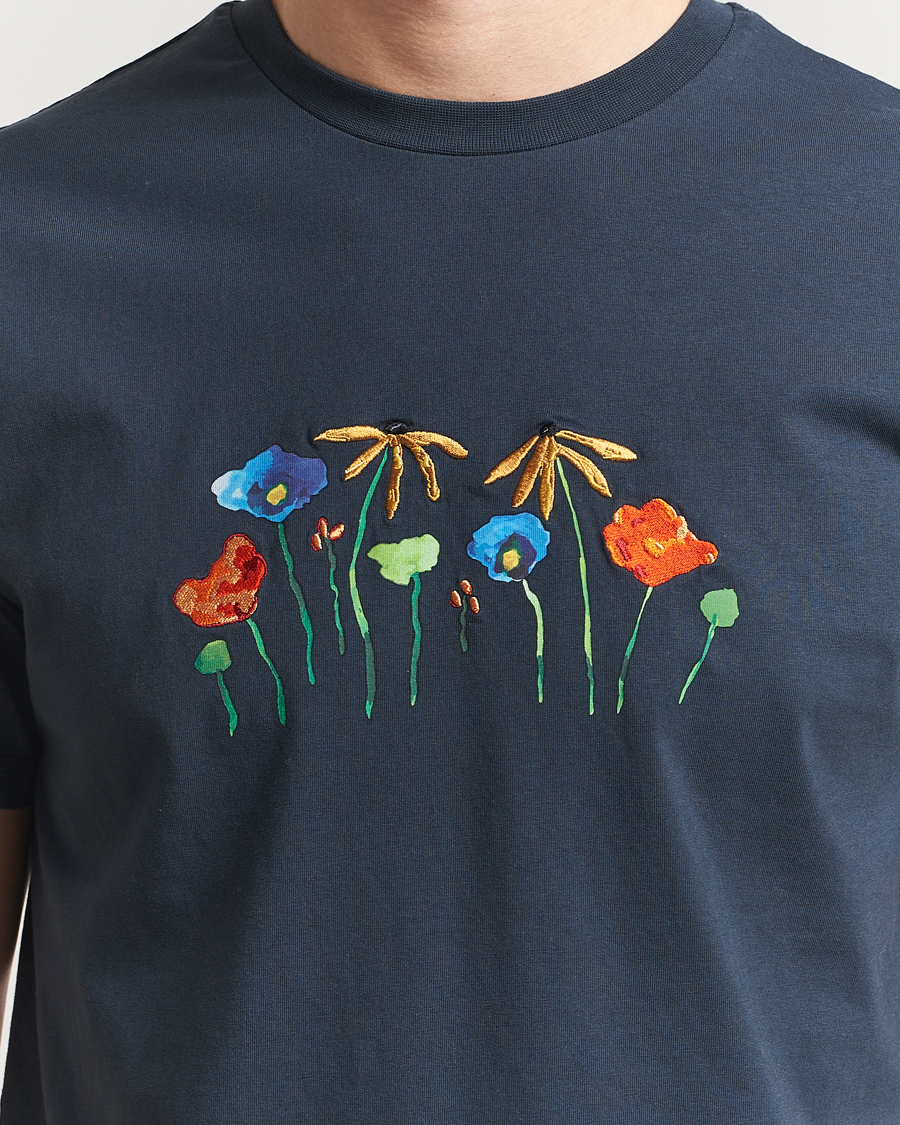 Homme | T-shirts | Forét | Botanic T-Shirt Navy