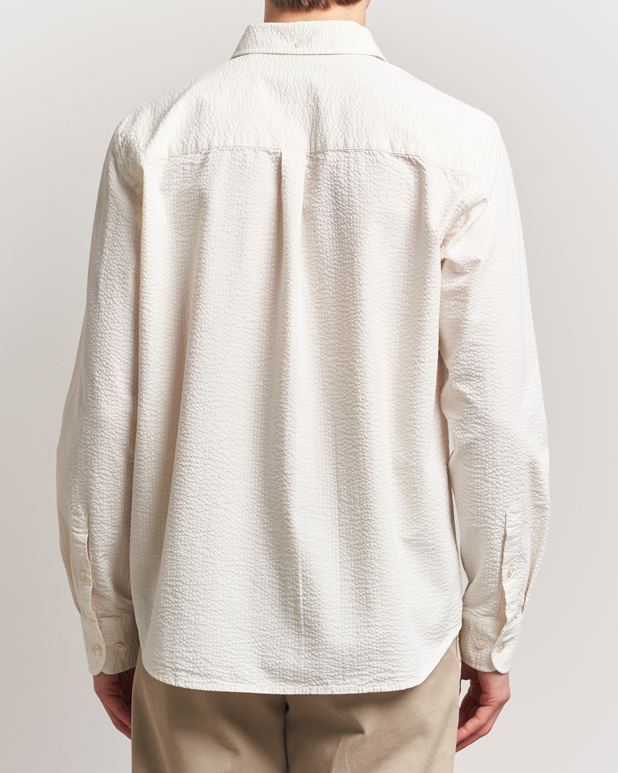 Homme | Chemises | Forét | Hornet Seersucker Shirt Cloud