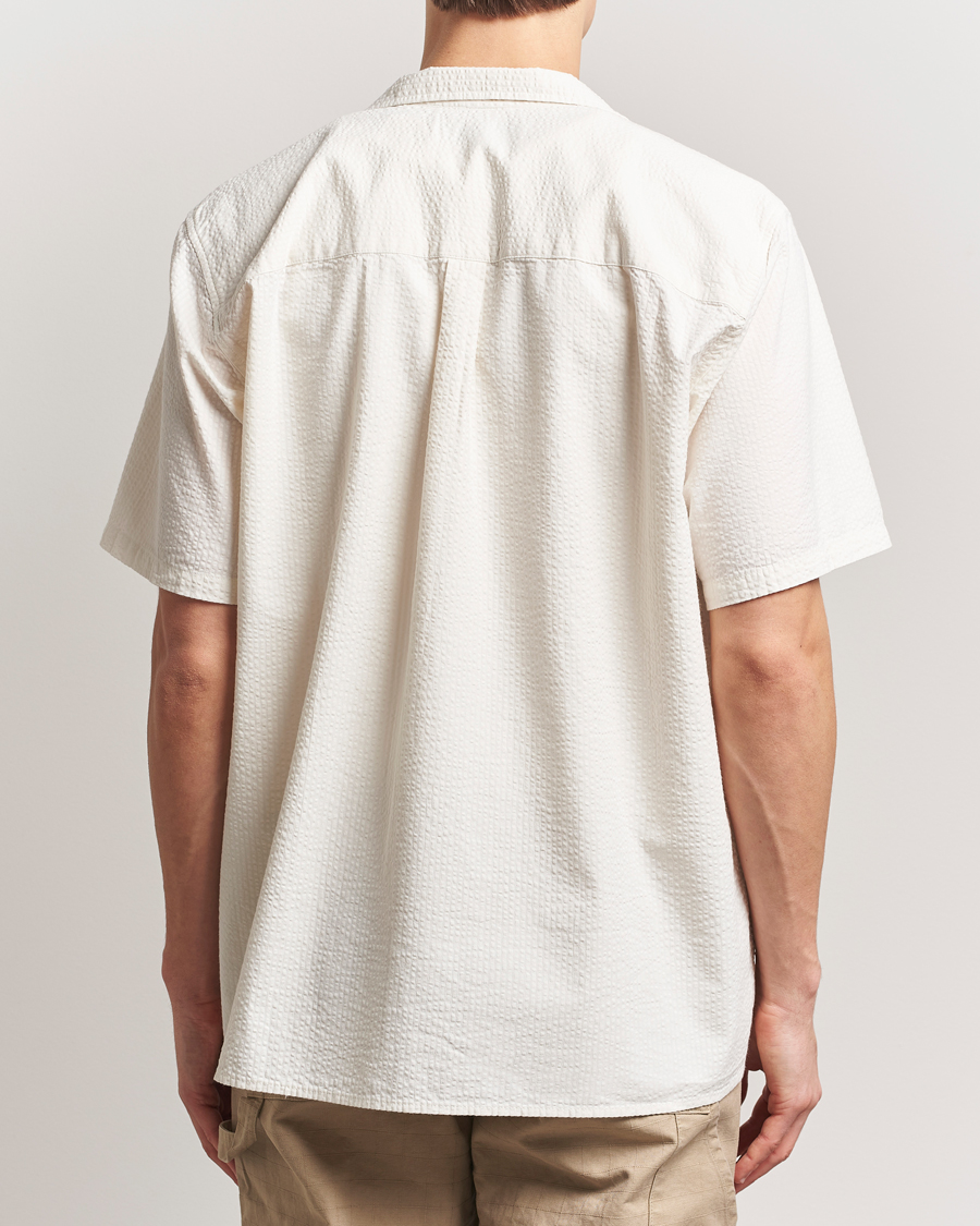 Homme | Chemises | Forét | Hush Short Sleeve Seersucker Shirt Cloud