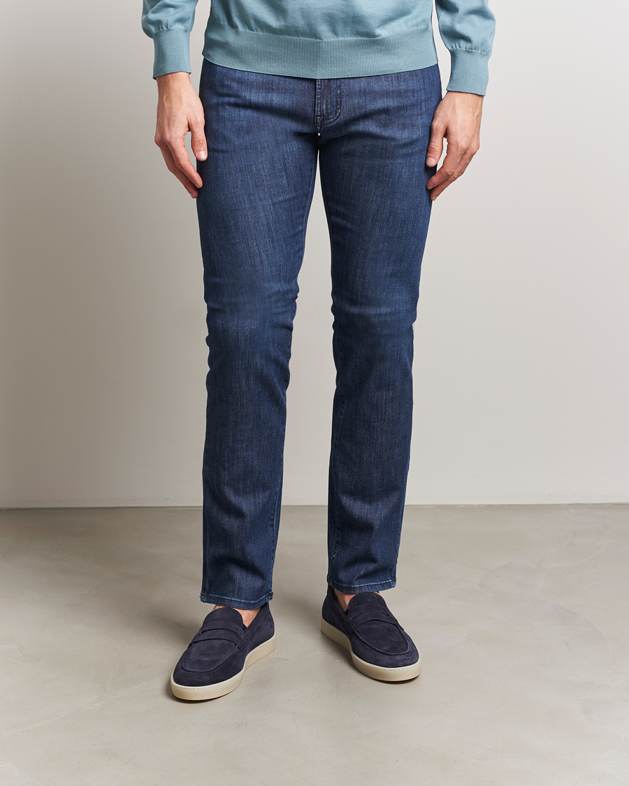 Homme | Canali Summer Loafers Navy | Canali | Summer Loafers Navy