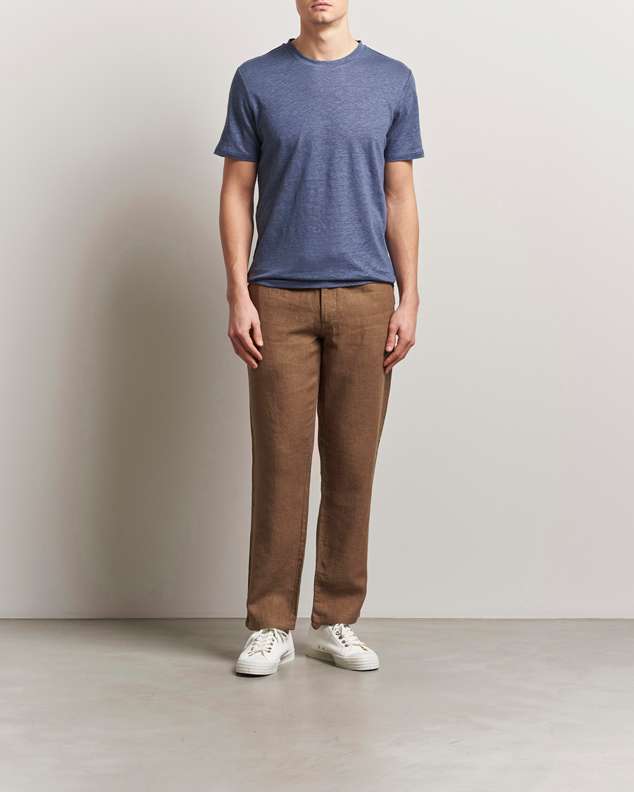 Homme | Pantalons | KnowledgeCotton Apparel | Loose Linen Pants Tuffet