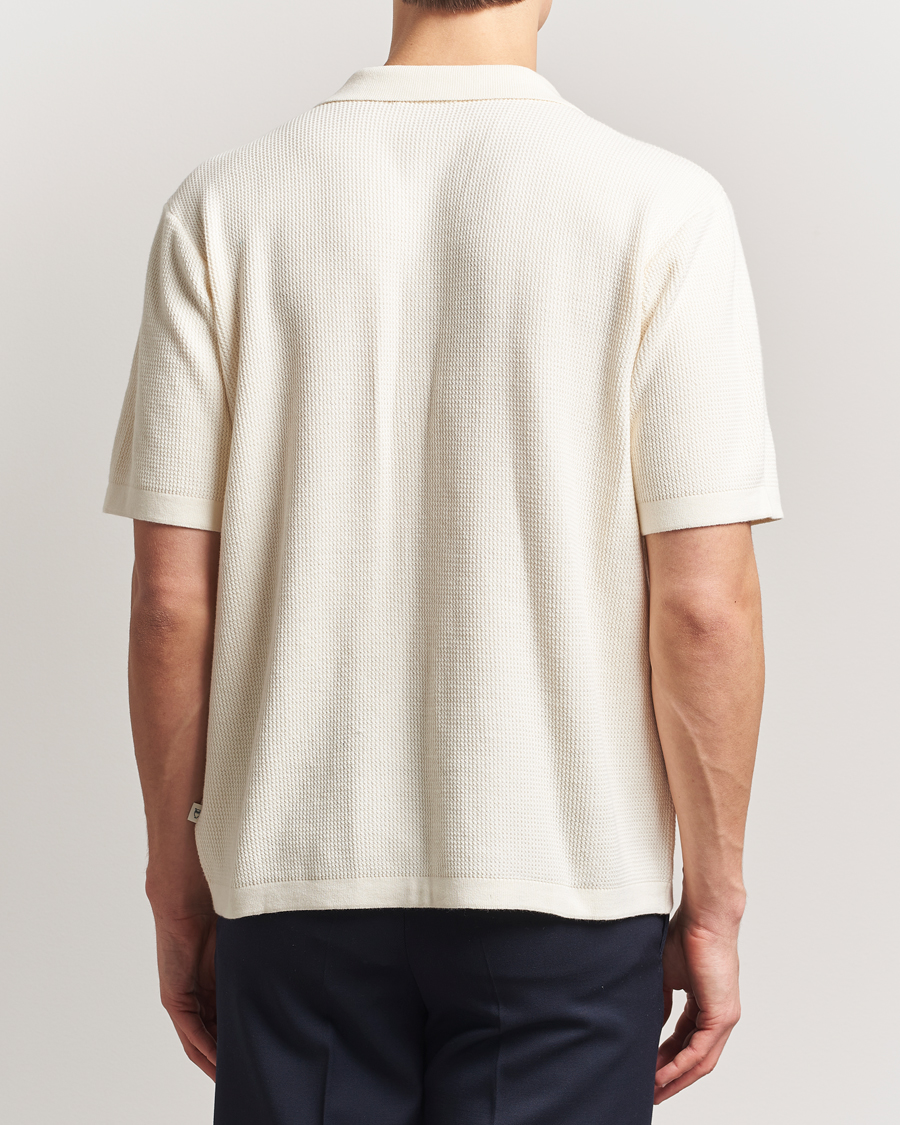 Homme | Chemises | KnowledgeCotton Apparel | Knitted Short Sleeve Shirt Eggret