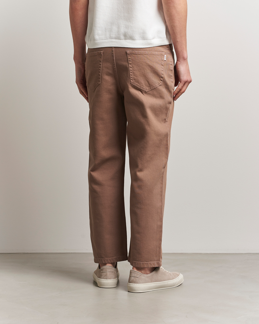 Homme | Pantalons | KnowledgeCotton Apparel | Flint Five Pocket Twill Pants Tiramisou