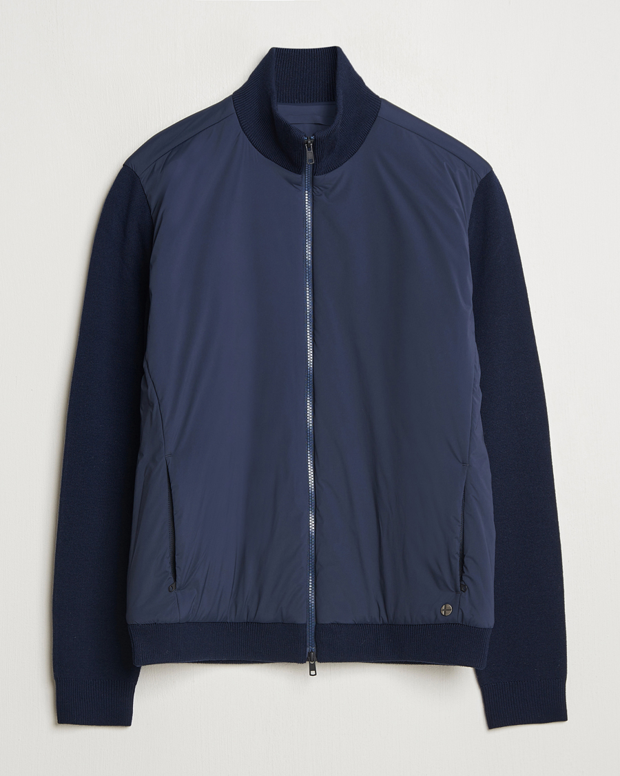 Homme | Manteaux Et Vestes | Scandinavian Edition | Leeway Hybrid Jacket Navy Blue