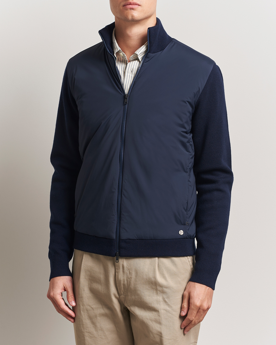Homme | Manteaux Et Vestes | Scandinavian Edition | Leeway Hybrid Jacket Navy Blue