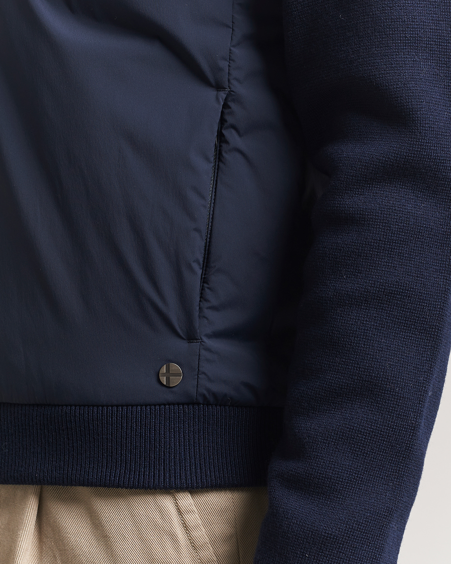 Homme | Manteaux Et Vestes | Scandinavian Edition | Leeway Hybrid Jacket Navy Blue
