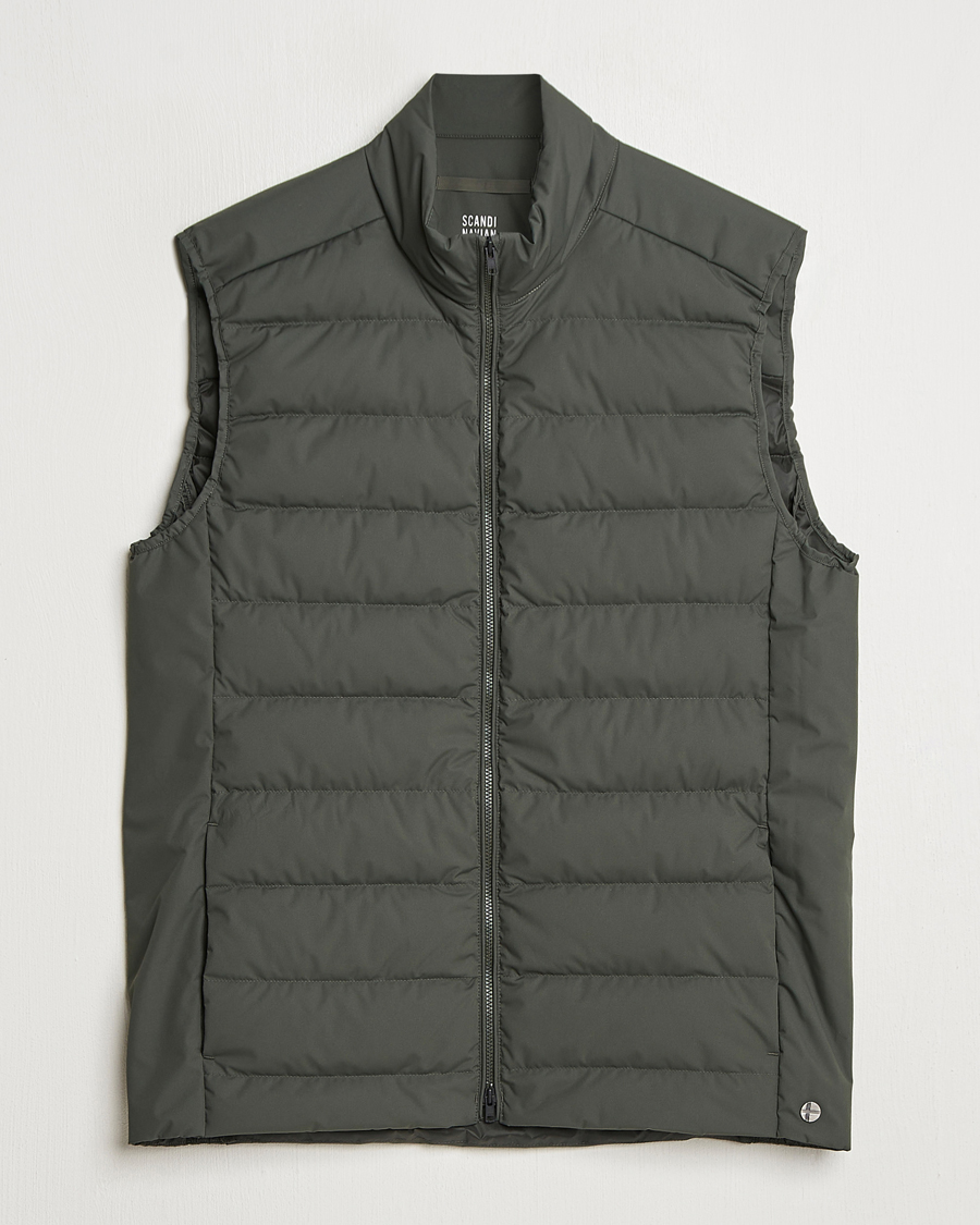 Homme | Manteaux Et Vestes | Scandinavian Edition | Ratio II Lightweight Padded Vest Dark Olive
