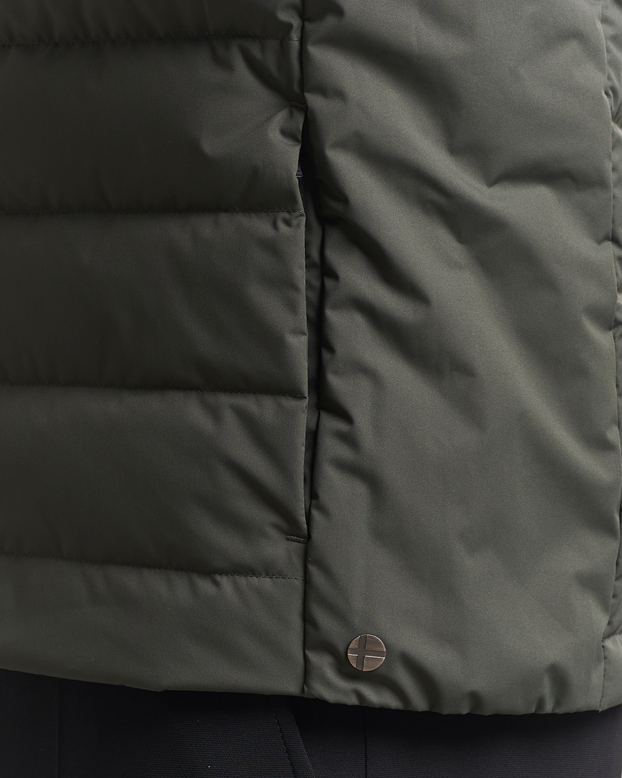 Homme | Manteaux Et Vestes | Scandinavian Edition | Ratio II Lightweight Padded Vest Dark Olive