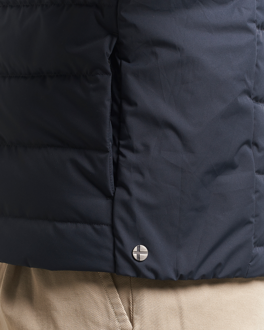 Homme | Gilets | Scandinavian Edition | Ratio II Down Padded Vest Midnight Blue