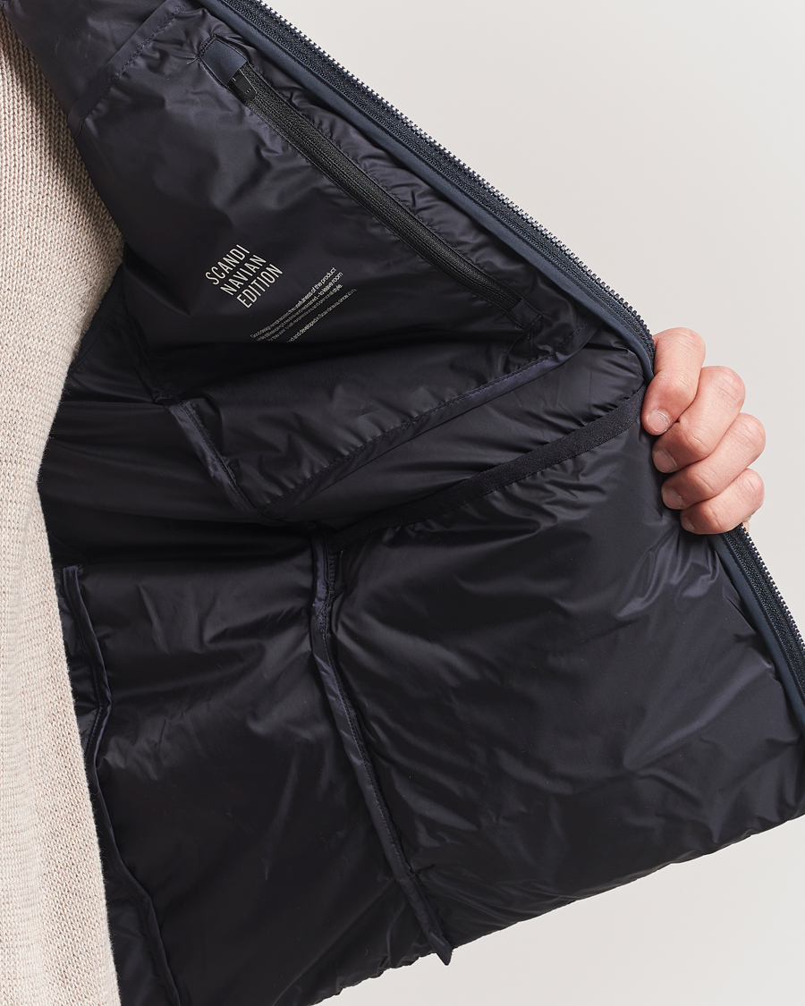 Homme | Gilets | Scandinavian Edition | Ratio II Down Padded Vest Midnight Blue