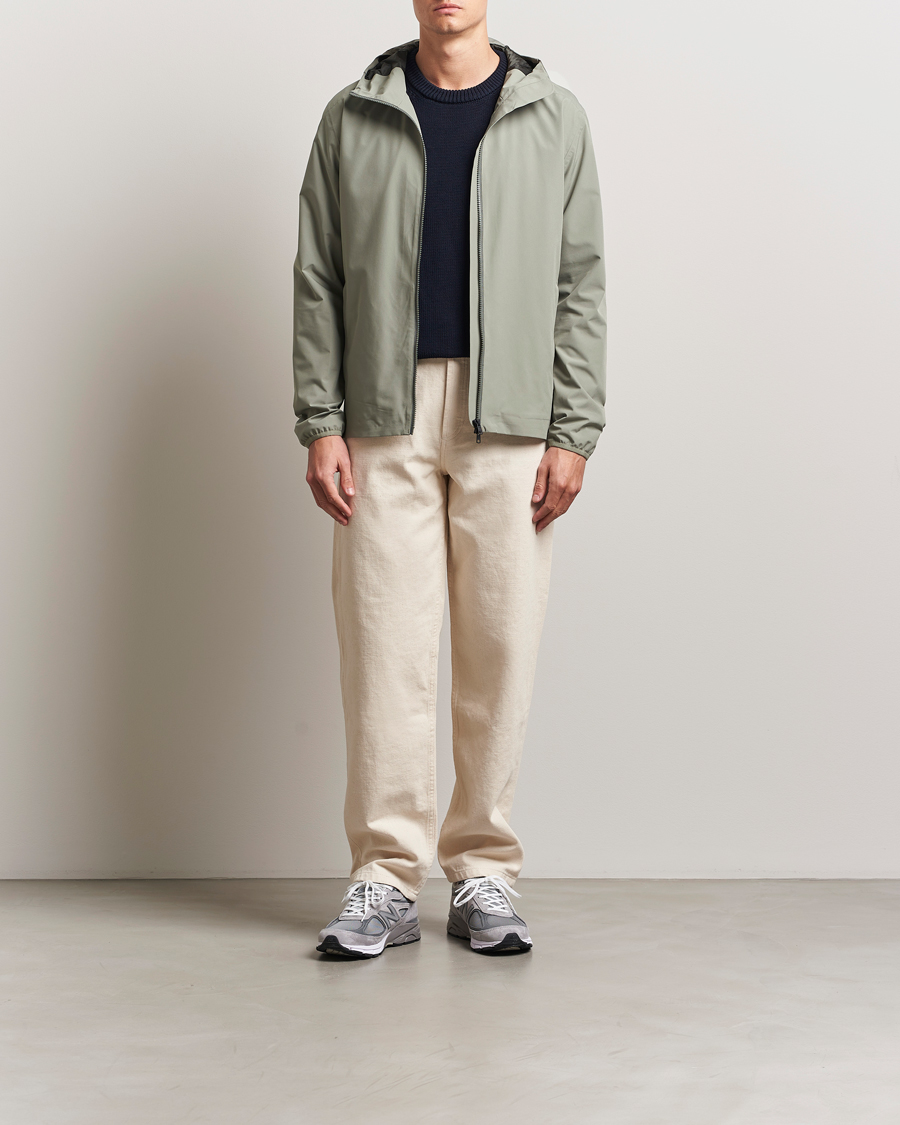 Homme | Manteaux Et Vestes | Scandinavian Edition | Hood Waterproof Jacket Light Green