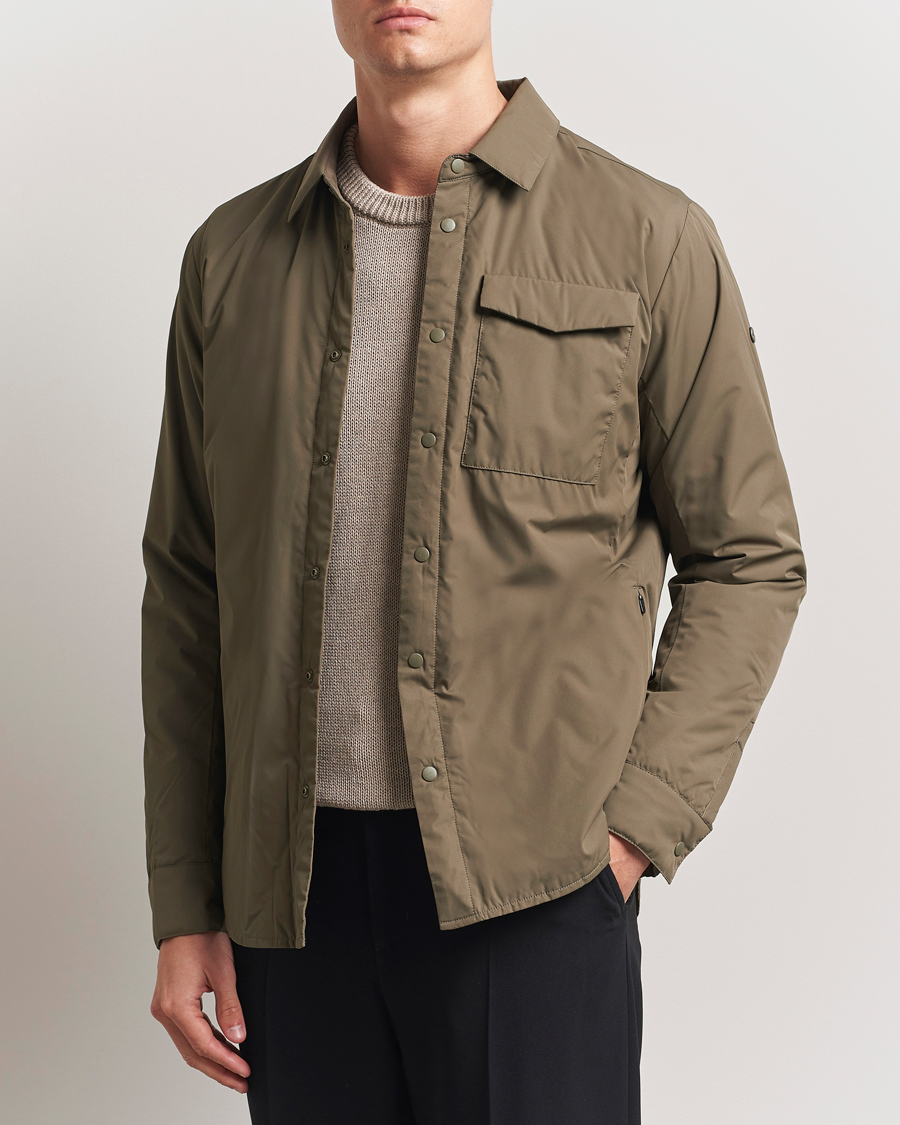 Homme | Manteaux Et Vestes | Scandinavian Edition | Trip Water-Resistant Shirt Jacket Major Brown