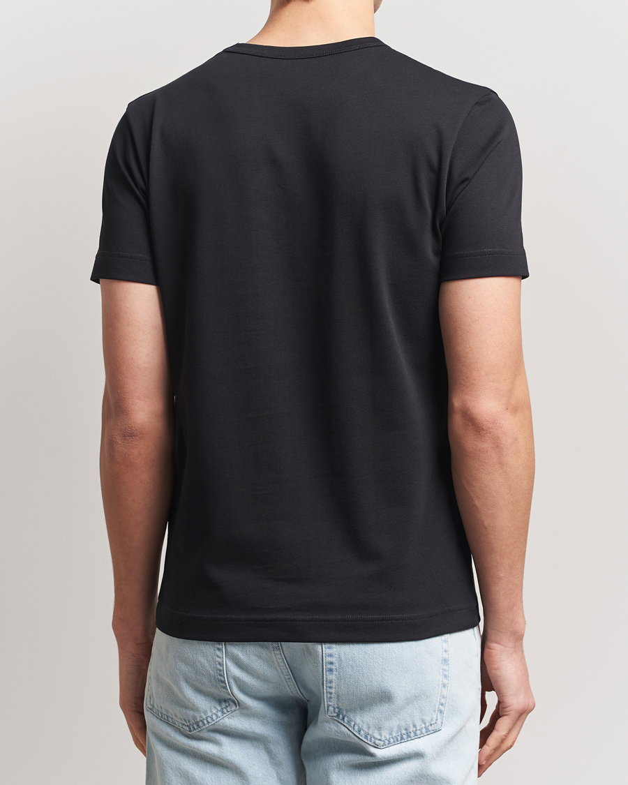 Homme | T-shirts | Sunspel | Single Jersey Supima Cotton T-Shirt Black