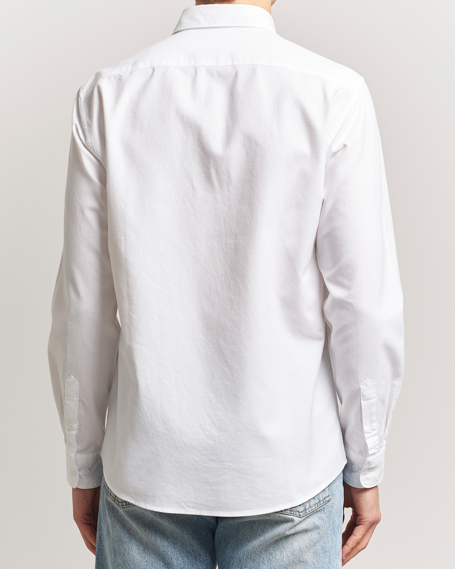 Homme | Chemises | Sunspel | Oxford Button Down Shirt White