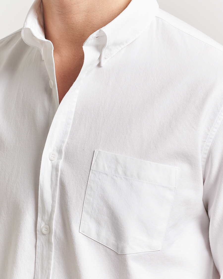 Homme | Chemises | Sunspel | Oxford Button Down Shirt White