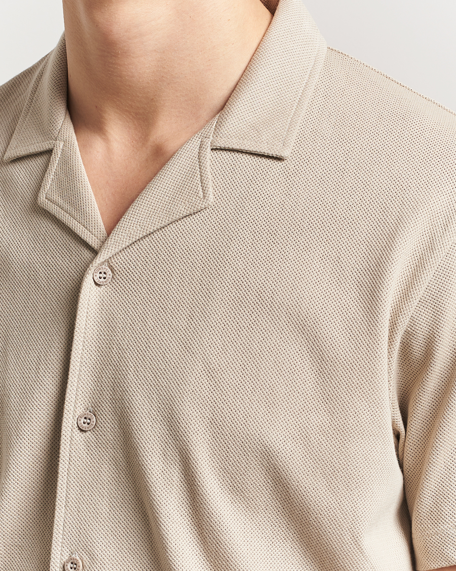 Homme | Chemises | Sunspel | Riviera Resort Shirt Ash Grey