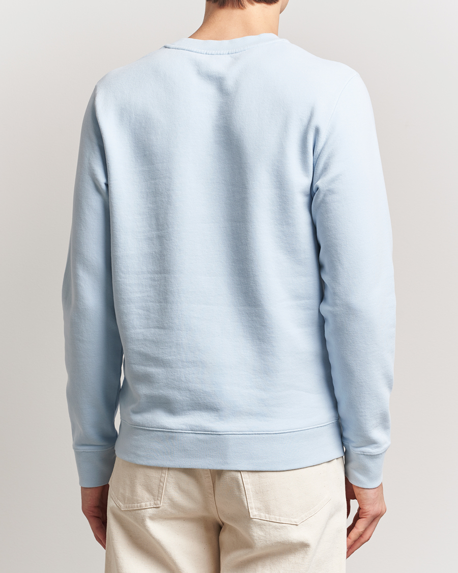 Homme | Pulls Et Tricots | Sunspel | Loopback Sweatshirt Blue Mist