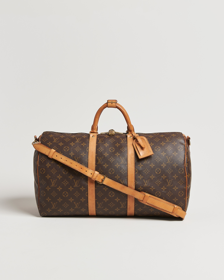 Homme | Louis Vuitton Pre-Owned Keepall Bandoulière 50 Monogram  | Louis Vuitton Pre-Owned | Keepall Bandoulière 50 Monogram 