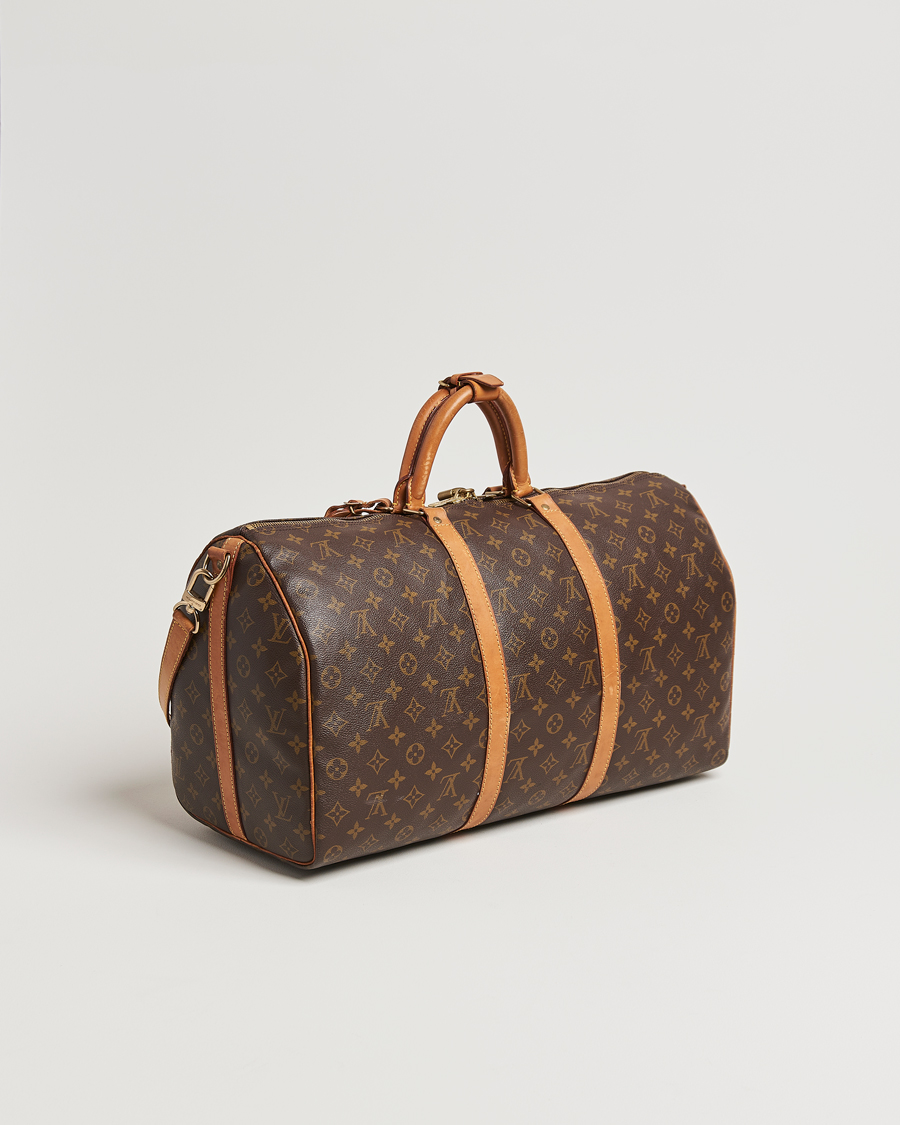 Homme | Louis Vuitton Pre-Owned Keepall Bandoulière 50 Monogram  | Louis Vuitton Pre-Owned | Keepall Bandoulière 50 Monogram 