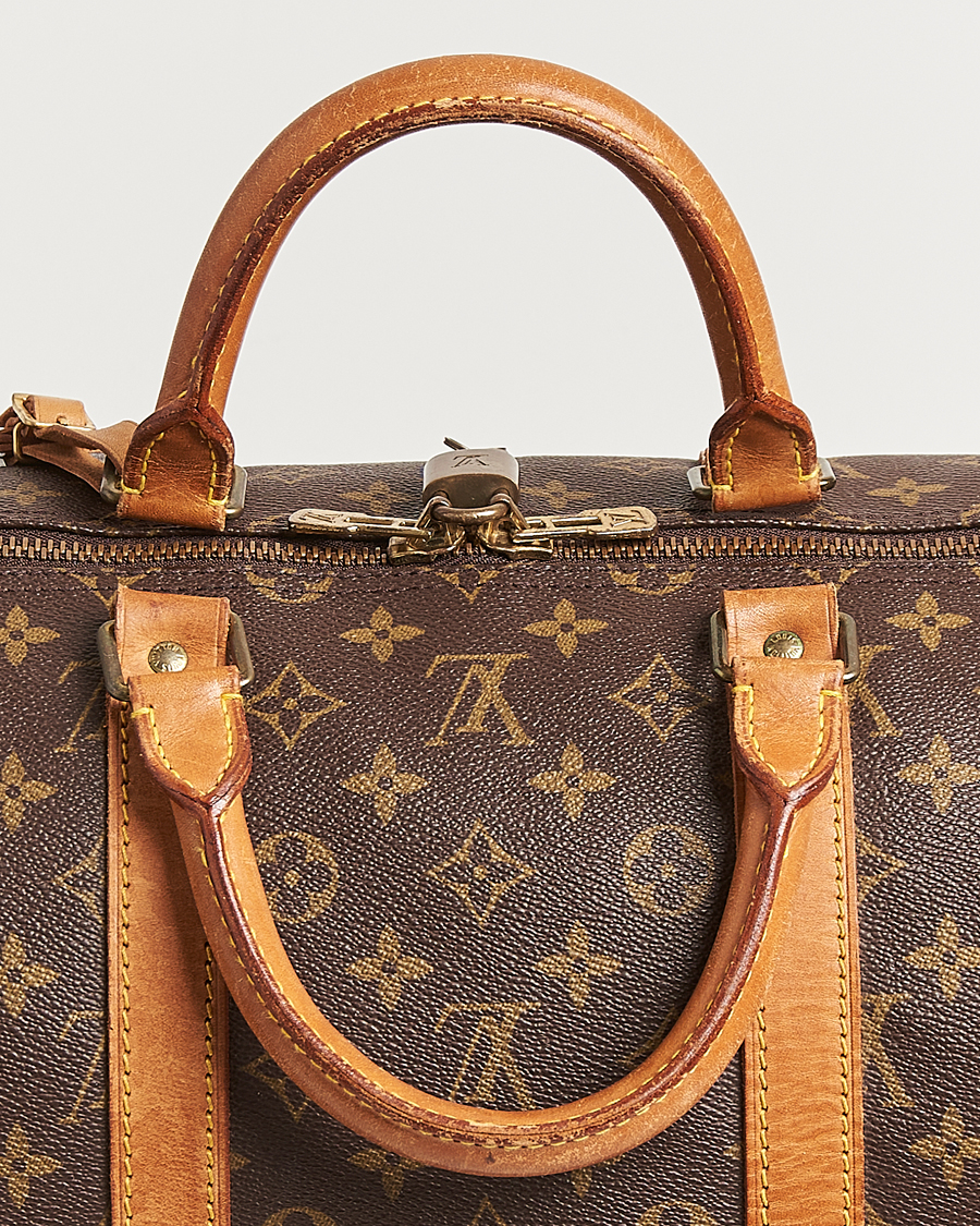 Homme | Louis Vuitton Pre-Owned Keepall Bandoulière 55 Monogram  | Louis Vuitton Pre-Owned | Keepall Bandoulière 55 Monogram 