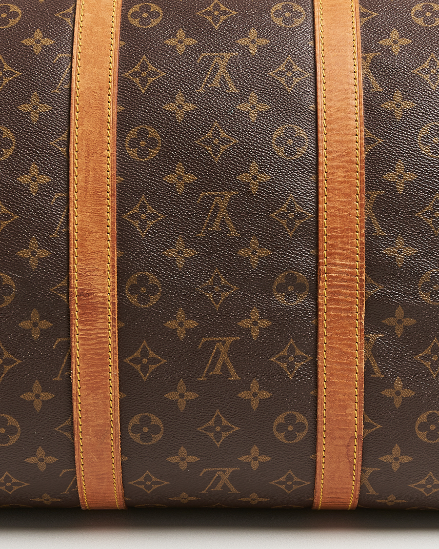 Homme | Louis Vuitton Pre-Owned Keepall Bandoulière 55 Monogram  | Louis Vuitton Pre-Owned | Keepall Bandoulière 55 Monogram 