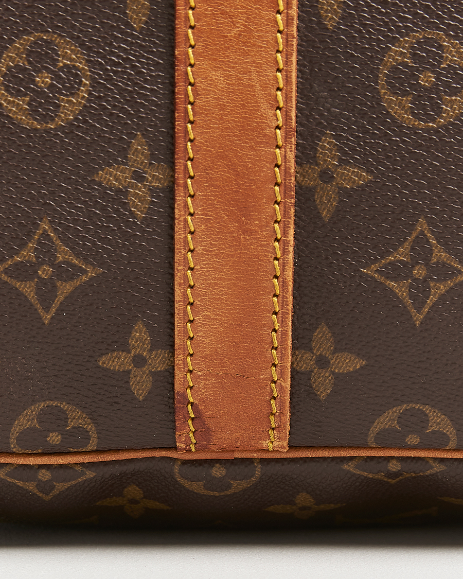 Homme | Louis Vuitton Pre-Owned Keepall Bandoulière 55 Monogram  | Louis Vuitton Pre-Owned | Keepall Bandoulière 55 Monogram 