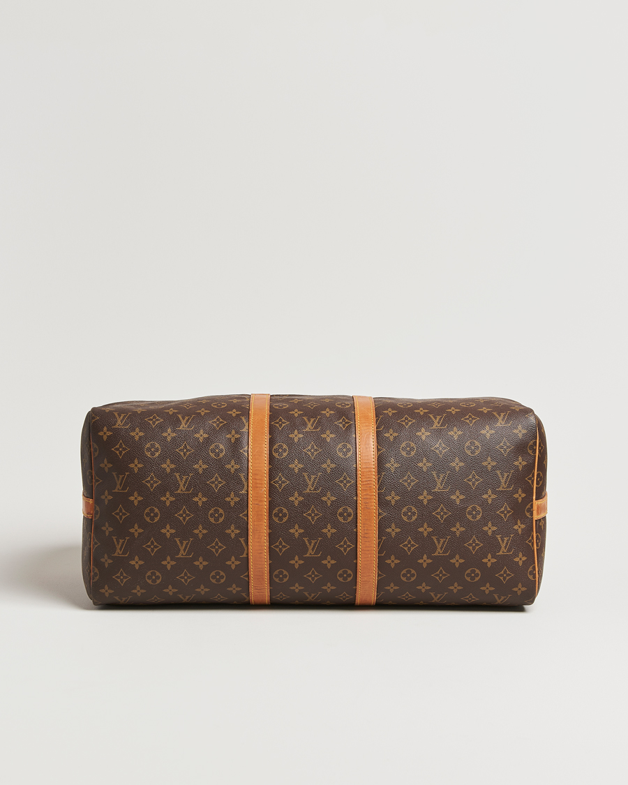 Homme | Louis Vuitton Pre-Owned Keepall Bandoulière 55 Monogram  | Louis Vuitton Pre-Owned | Keepall Bandoulière 55 Monogram 