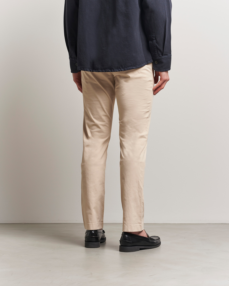 Homme | Pantalons | Jacob Cohën | Bobby Cotton Gabardine Chinos Beige