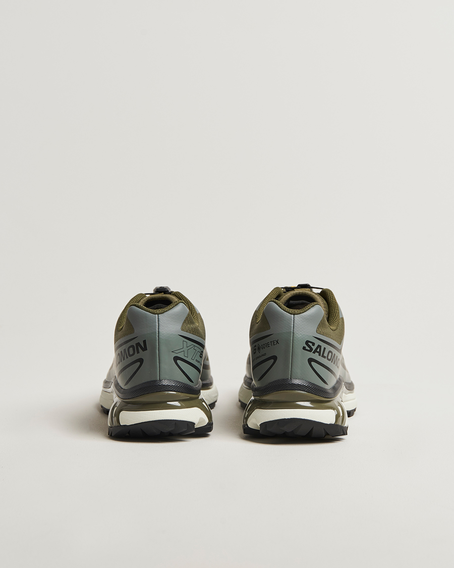 Homme | Salomon XT-6 GTX Sneakers Olive Night | Salomon | XT-6 GTX Sneakers Olive Night