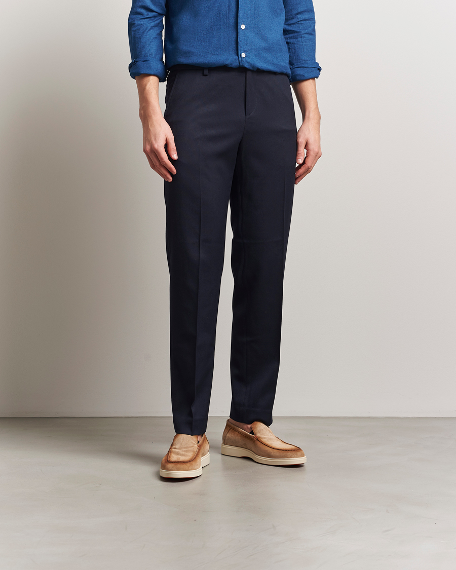 Homme | Santoni Detroit Loafers Beige Suede | Santoni | Detroit Loafers Beige Suede