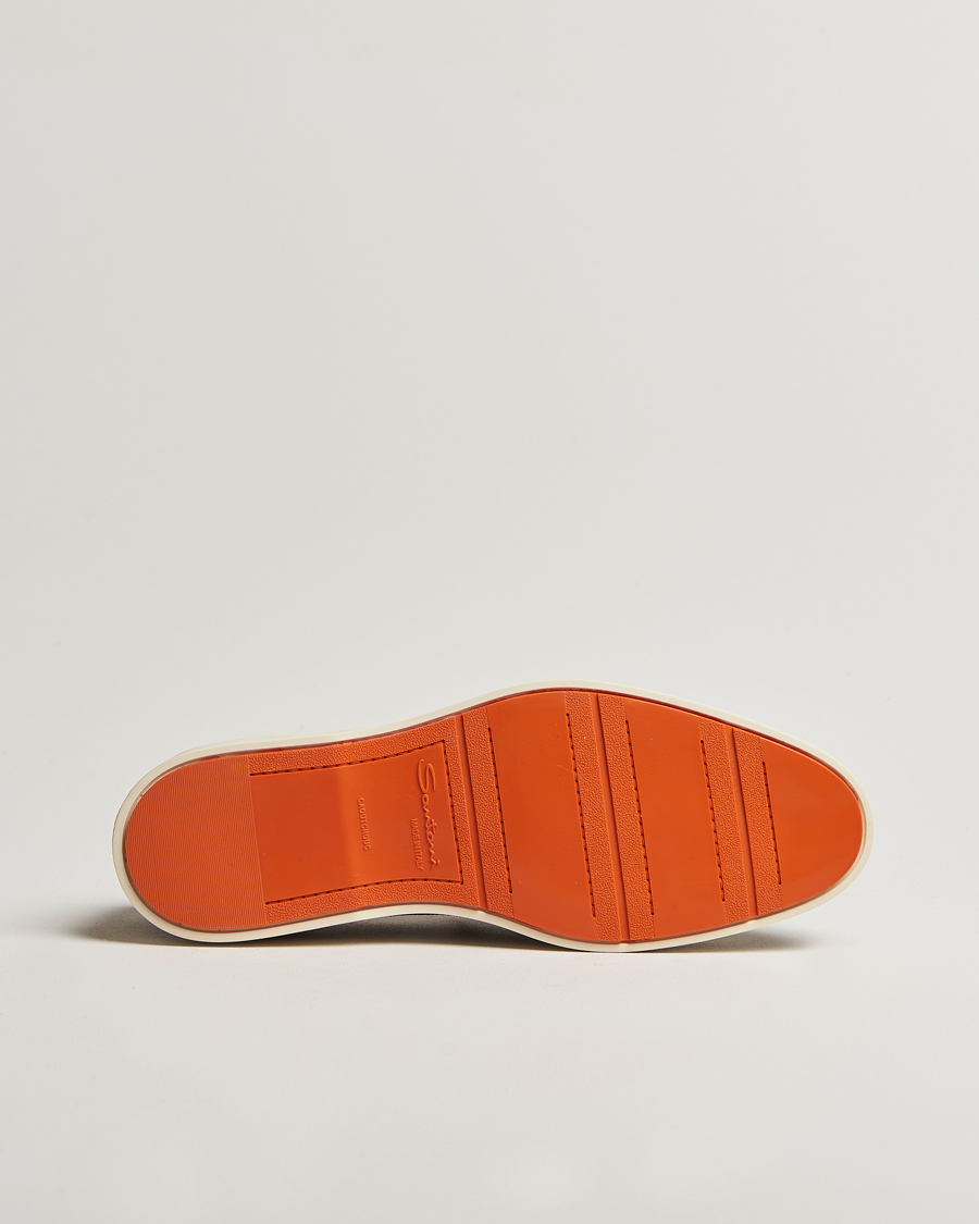 Homme | Loafers | Santoni | Detroit Loafer Brown Suede