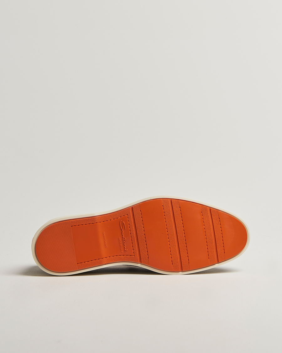 Homme | Loafers | Santoni | Detroit Loafer Navy Suede