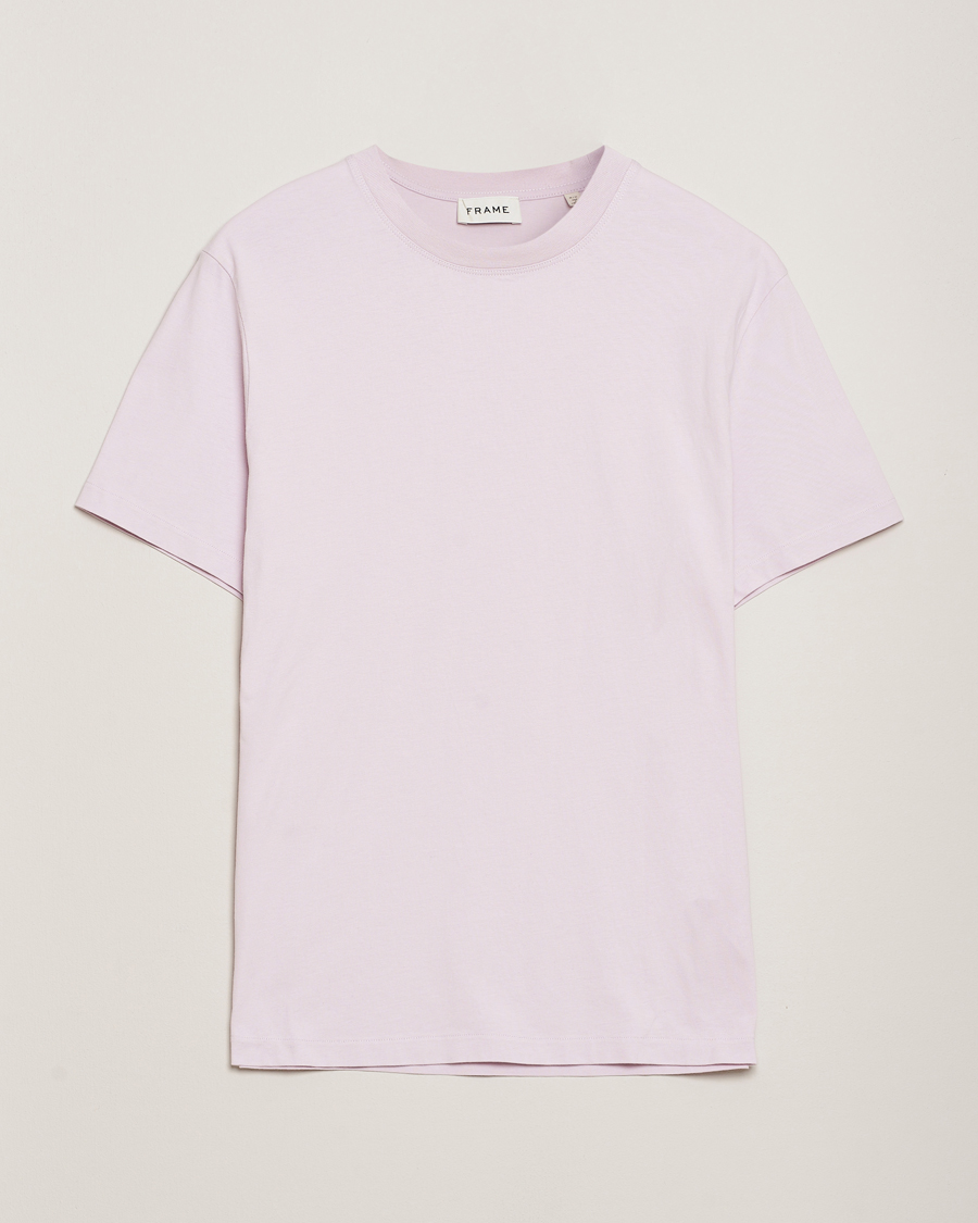 Homme | T-shirts | FRAME | Logo T-Shirt Light Pink