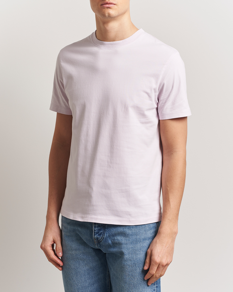 Homme | T-shirts | FRAME | Logo T-Shirt Light Pink