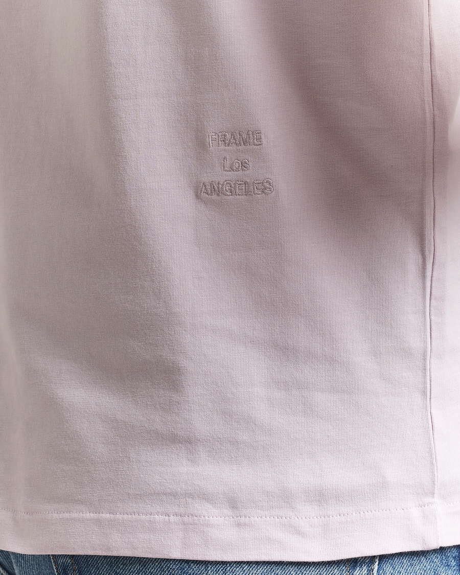 Homme | T-shirts | FRAME | Logo T-Shirt Light Pink