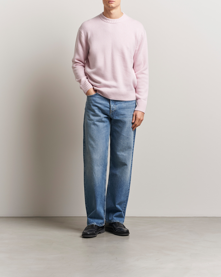 Homme | Pulls Et Tricots | FRAME | Cashmere Crewneck Light Pink