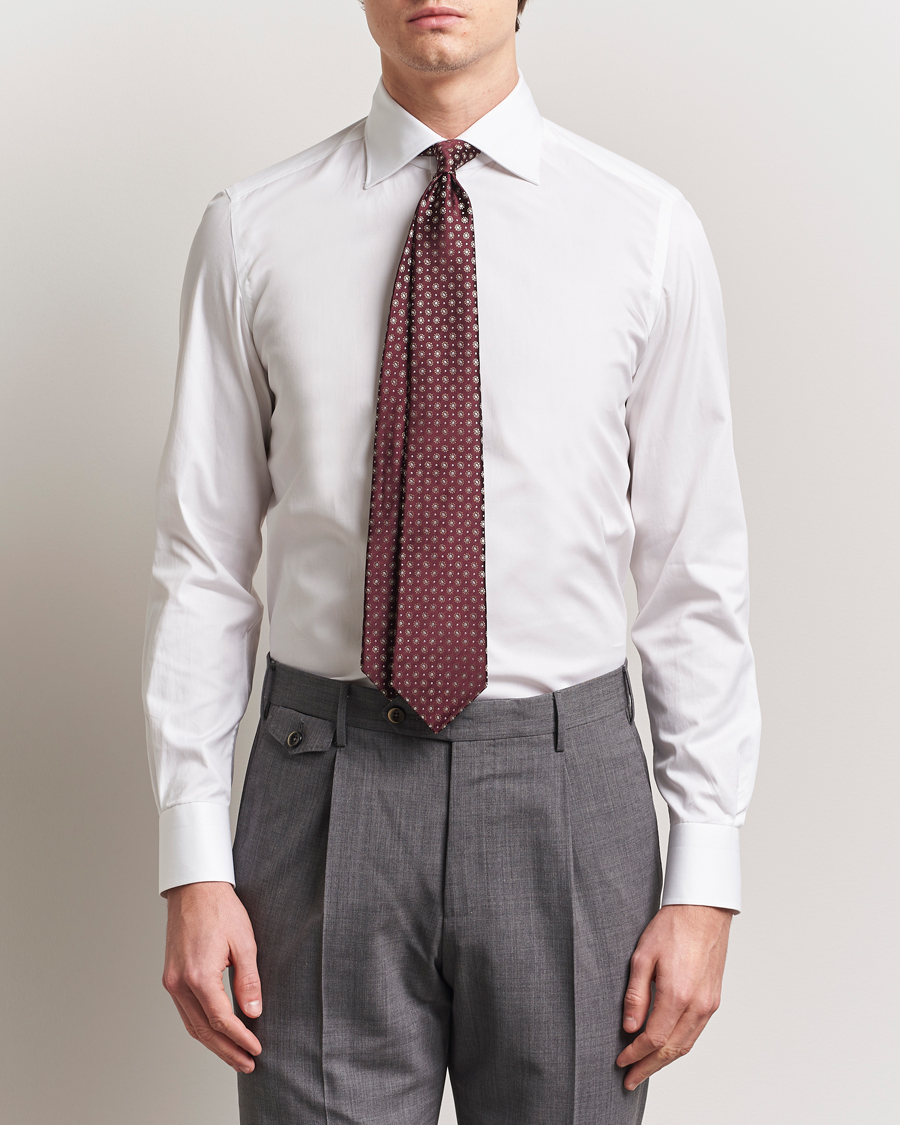 Homme | Chemises | Kiton | Slim Fit Dress Shirt White