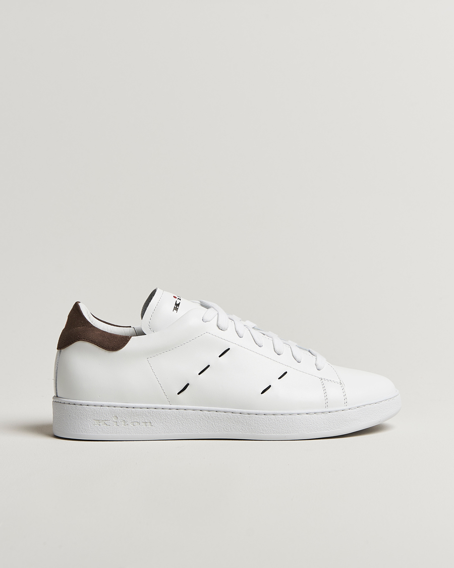 Homme | Kiton Plain Sneakers White | Kiton | Plain Sneakers White