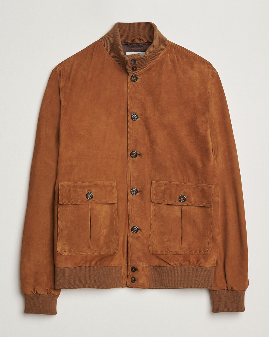 Homme | Manteaux Et Vestes | Valstar | Valstarino Suede Jacket Sandal