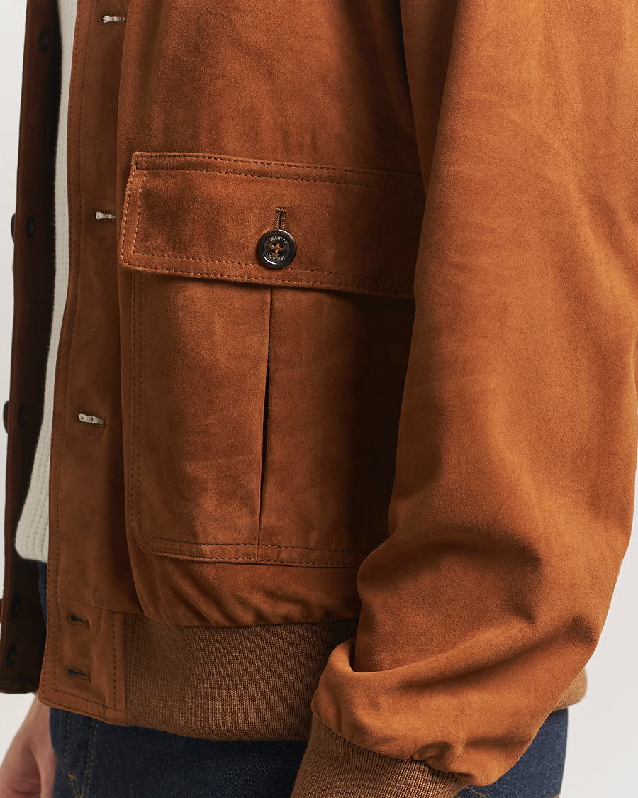 Homme | Manteaux Et Vestes | Valstar | Valstarino Suede Jacket Sandal