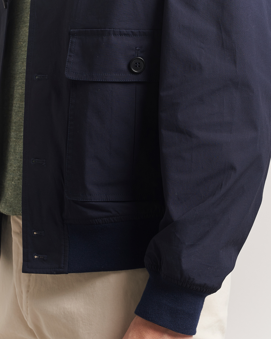 Homme | Manteaux Et Vestes | Valstar | Valstarino Lightweight Cotton Jacket Navy