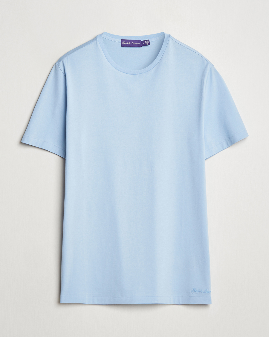 Homme | T-shirts | Ralph Lauren Purple Label | Short Sleeve T-Shirt Chambray