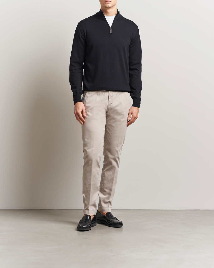 Homme | Pantalons | Briglia 1949 | Slim Fit Cotton Stretch Chino Beige